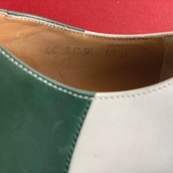 Salvatore Ferragamo Two Tone Leather Oxford Derby
